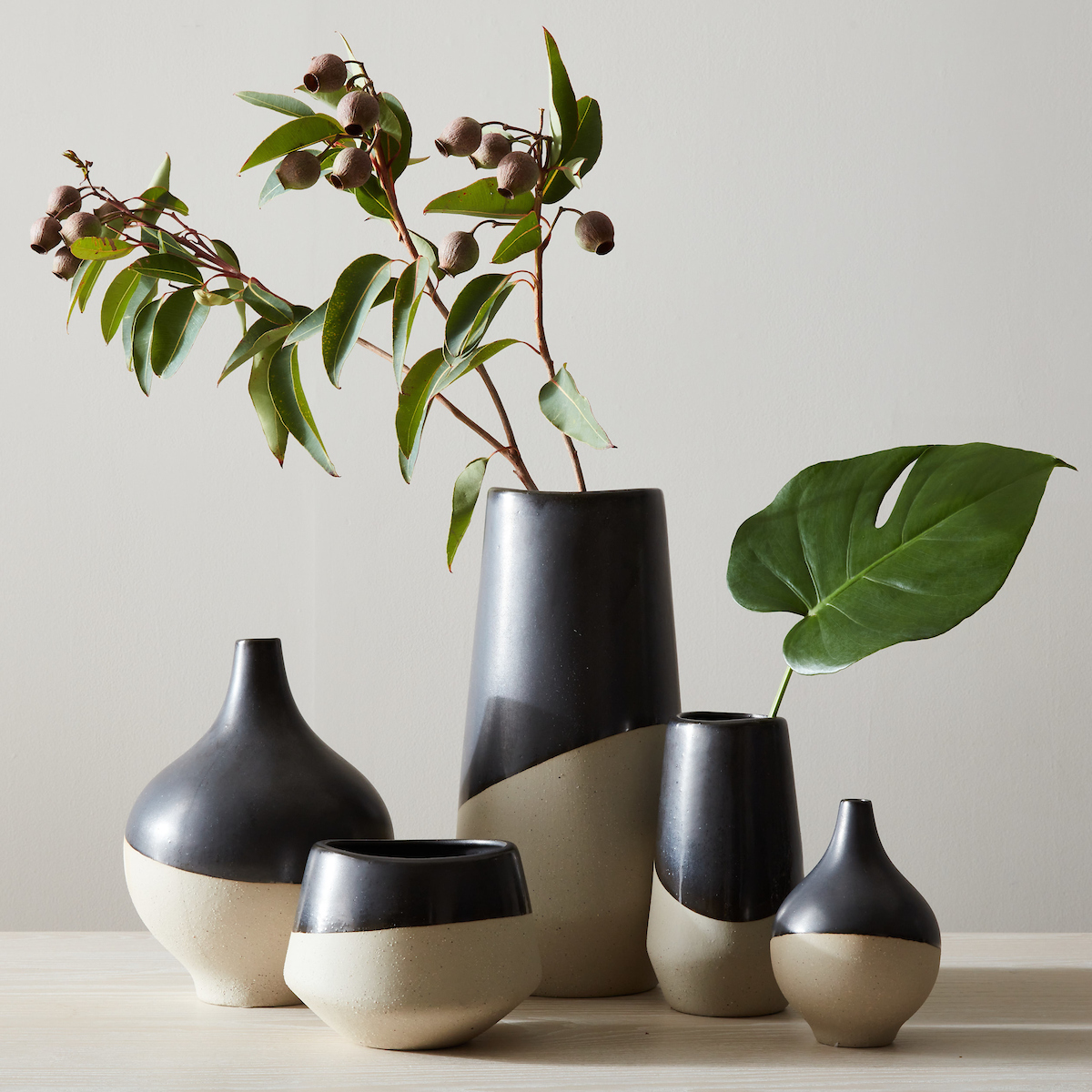 Group PDI-Half-Dipped-Vases-Slate-Main